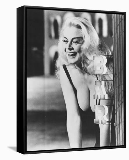 Anita Ekberg - La Dolce vita-null-Framed Stretched Canvas