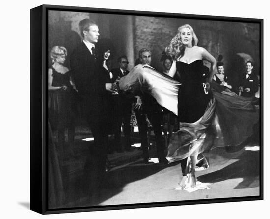 Anita Ekberg - La dolce vita-null-Framed Stretched Canvas