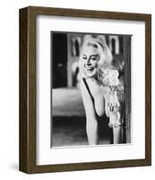 Anita Ekberg - La Dolce vita-null-Framed Photo