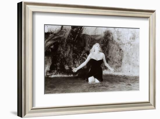 Anita Ekberg-null-Framed Art Print