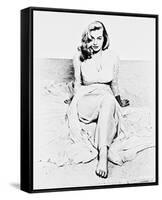 Anita Ekberg-null-Framed Stretched Canvas