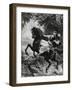 Anita Garibaldi at Crossing on Canvas River, Uruguay-Jessie White Mario-Framed Giclee Print