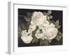 Anitque Roses on Black-Danhui Nai-Framed Art Print