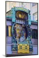 Anker Clock, Vienna, Austria, Europe-Neil Farrin-Mounted Photographic Print