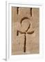 Ankh or Key of Life. Relief. Abu Simbel. Egypt-null-Framed Giclee Print