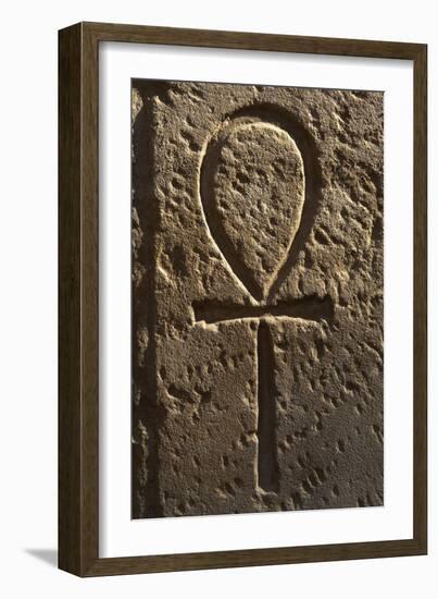 Ankh or Key of Life. Relief-null-Framed Giclee Print