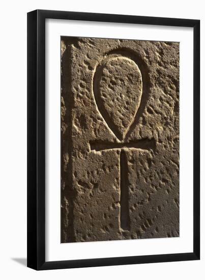 Ankh or Key of Life. Relief-null-Framed Giclee Print