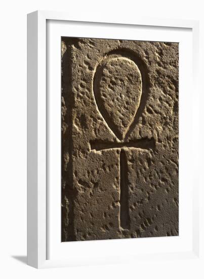 Ankh or Key of Life. Relief-null-Framed Giclee Print