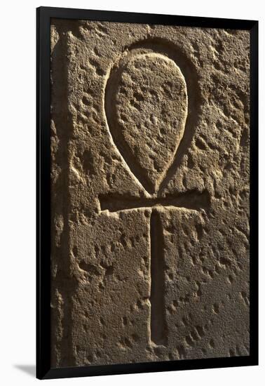 Ankh or Key of Life. Relief-null-Framed Giclee Print