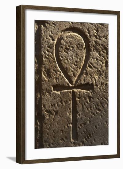 Ankh or Key of Life. Relief-null-Framed Giclee Print