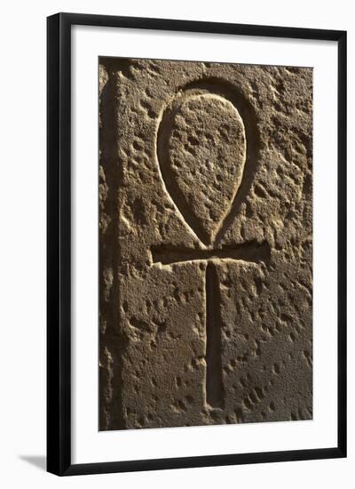 Ankh or Key of Life. Relief-null-Framed Giclee Print