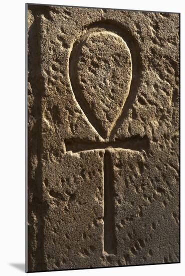 Ankh or Key of Life. Relief-null-Mounted Giclee Print