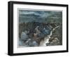 Ankle-Deep in Water-Geo Michel-Framed Art Print