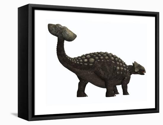 Ankylosaurus, a Heavily Armored Dinosaur from the Cretaceous Period-null-Framed Stretched Canvas
