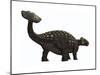 Ankylosaurus, a Heavily Armored Dinosaur from the Cretaceous Period-null-Mounted Art Print