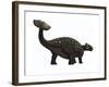 Ankylosaurus, a Heavily Armored Dinosaur from the Cretaceous Period-null-Framed Art Print