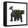 Ankylosaurus Dinosaur-Stocktrek Images-Framed Stretched Canvas