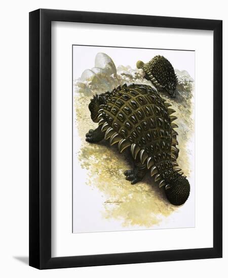 Ankylosaurus-Francis Phillipps-Framed Giclee Print