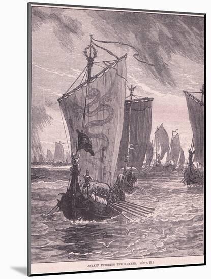 Anlaf Entering the Humber Ad 937-Henry Marriott Paget-Mounted Giclee Print