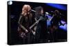 Ann and Nancy Wilson of Heart Perform for Marines in San Diego, Dec. 3, 2010-null-Stretched Canvas