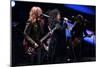 Ann and Nancy Wilson of Heart Perform for Marines in San Diego, Dec. 3, 2010-null-Mounted Photo
