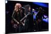 Ann and Nancy Wilson of Heart Perform for Marines in San Diego, Dec. 3, 2010-null-Mounted Photo