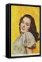 Ann Blyth, American Actress and Film Star-null-Framed Stretched Canvas