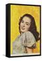 Ann Blyth, American Actress and Film Star-null-Framed Stretched Canvas