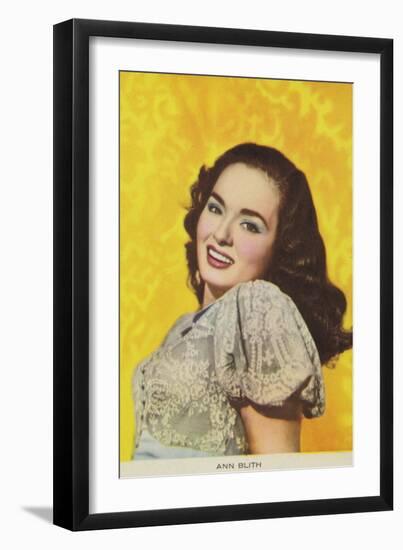 Ann Blyth, American Actress and Film Star-null-Framed Photographic Print