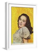 Ann Blyth, American Actress and Film Star-null-Framed Photographic Print