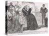 Ann Boleyn's Last Farewell to Her Ladies-Mary L. Gow-Stretched Canvas