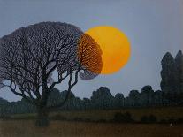 Trees and Moon, 2015-Ann Brain-Giclee Print