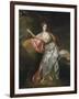 Ann Cargill (Nee Brow) as Miranda in the Tempest by Shakespeare. London, Covent Garden Theatre-Johann Zoffani-Framed Giclee Print