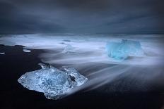 Jökulsárlón Ice on Beach, Iceland-Ann Clark Landscapes-Photographic Print