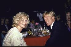 Actors Kim Basinger and Robert Redford-Ann Clifford-Photographic Print