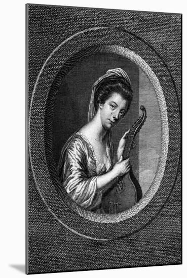 Ann Duchess Cumberland 2-null-Mounted Art Print