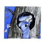 The Keyhole in the Tree Trunk - Child Life-Ann Eshner-Giclee Print
