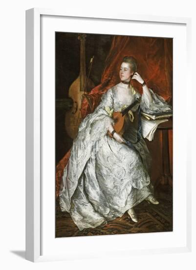 Ann Ford (Later Mrs Philip Thicknesse), 1760-Thomas Gainsborough-Framed Giclee Print