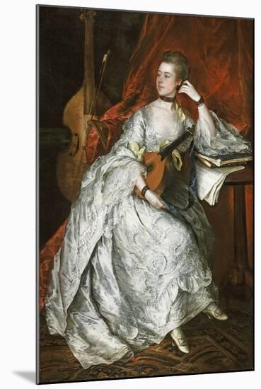 Ann Ford (Later Mrs Philip Thicknesse), 1760-Thomas Gainsborough-Mounted Giclee Print