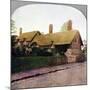 Ann Hathaway's cottage, Stratford-upon-Avon, Warwickshire, early 20th century. Artist: Unknown-Unknown-Mounted Giclee Print