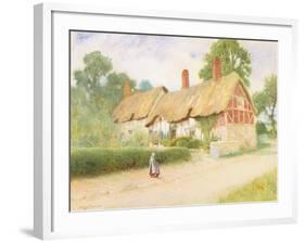 Ann Hathaway's Cottage-Arthur Claude Strachan-Framed Giclee Print