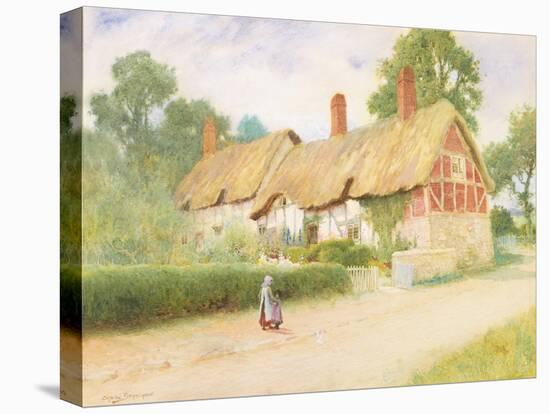 Ann Hathaway's Cottage-Arthur Claude Strachan-Stretched Canvas