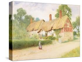 Ann Hathaway's Cottage-Arthur Claude Strachan-Stretched Canvas