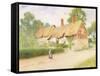 Ann Hathaway's Cottage-Arthur Claude Strachan-Framed Stretched Canvas