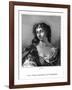 Ann Marchss. Wharton-Peter Lely-Framed Art Print