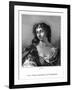 Ann Marchss. Wharton-Peter Lely-Framed Art Print