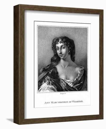 Ann Marchss. Wharton-Peter Lely-Framed Art Print