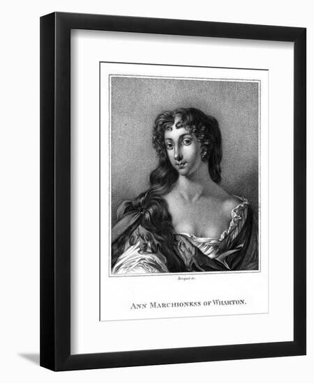 Ann Marchss. Wharton-Peter Lely-Framed Art Print