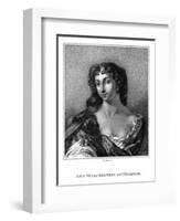 Ann Marchss. Wharton-Peter Lely-Framed Art Print