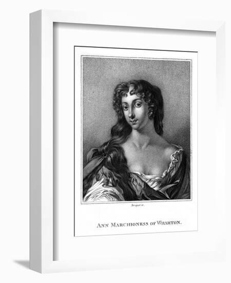 Ann Marchss. Wharton-Peter Lely-Framed Art Print